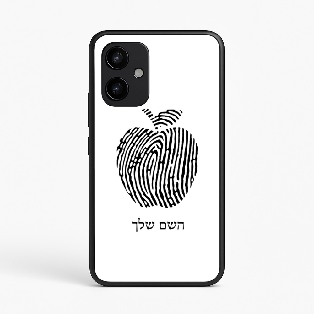 כיסוי בעיצוב אישי עם השם שלך לדגם - Realme P4 Power 5G בעיצוב הדפס תפוח