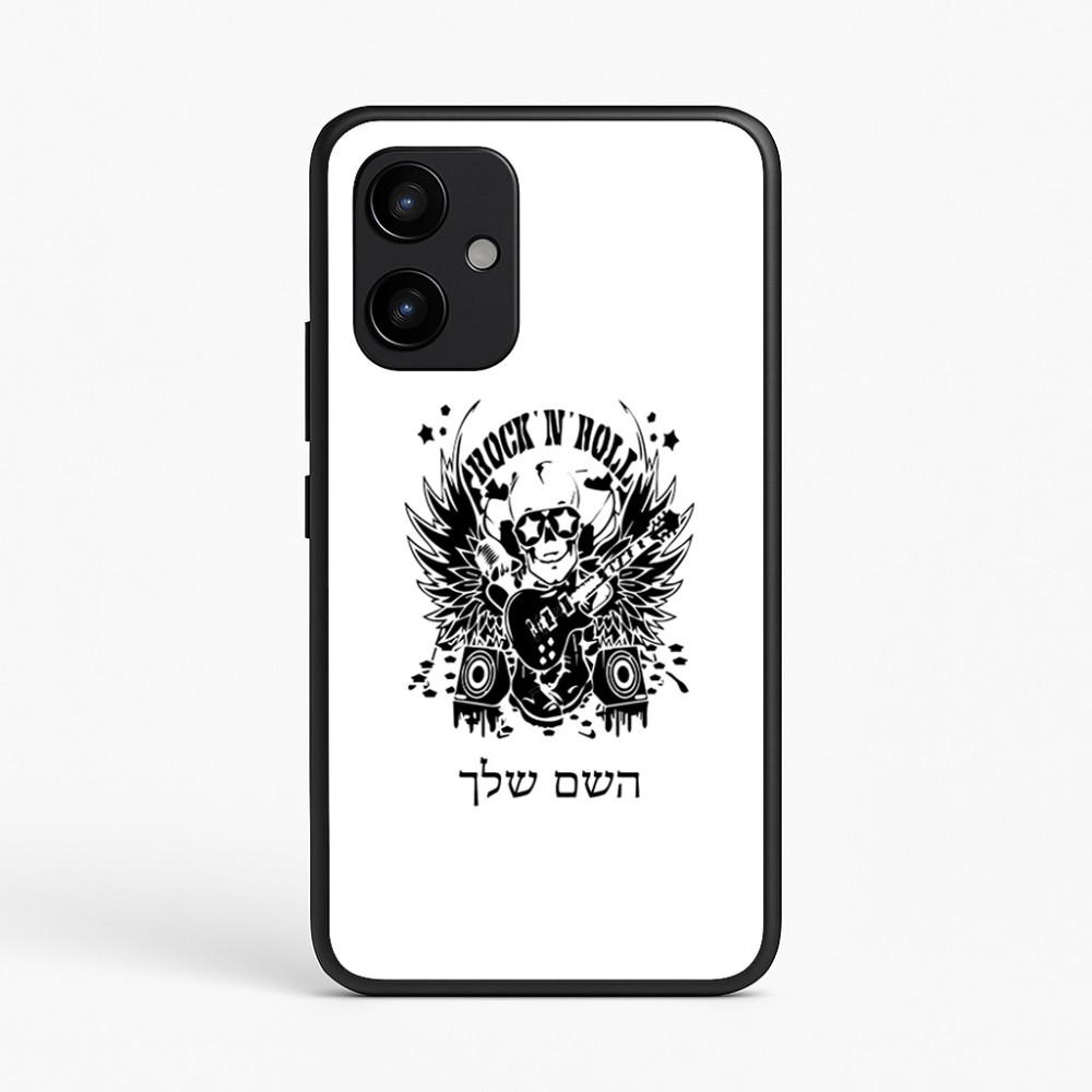 כיסוי בעיצוב אישי עם השם שלך לדגם - Realme P4 Power 5G בעיצוב רוקנרול