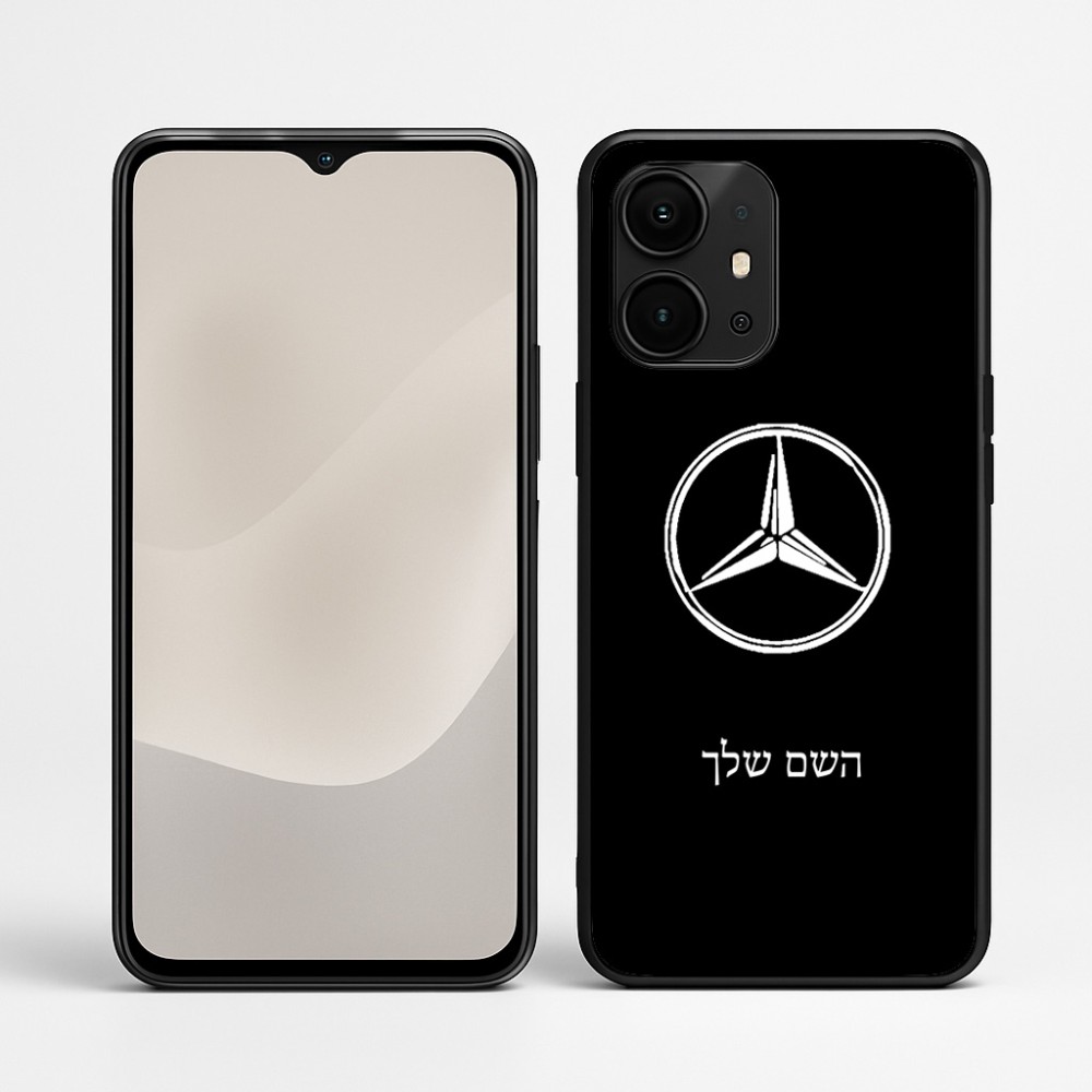 כיסוי בעיצוב אישי עם השם שלך לדגם - Realme P4 Power 5G בעיצוב מרצדס-בנץ
