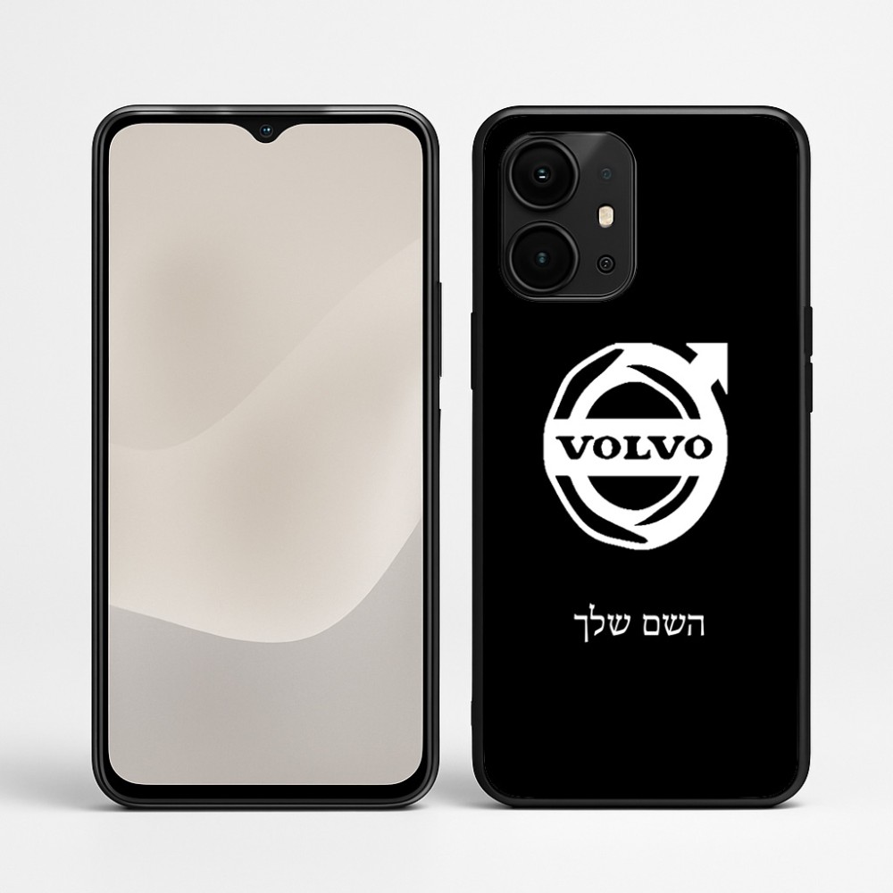 כיסוי בעיצוב אישי עם השם שלך לדגם - Realme P4 Power 5G בעיצוב וולוו