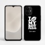 כיסוי בעיצוב אישי עם השם שלך לדגם - Realme P4 Power 5G בעיצוב נשקי את חבר שלי
