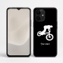 כיסוי בעיצוב אישי עם השם שלך לדגם - Realme P4 Power 5G בעיצוב רוכב אופניים