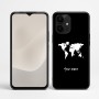 כיסוי בעיצוב אישי עם השם שלך לדגם - Realme P4 Power 5G בעיצוב מפת העולם