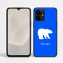 כיסוי בעיצוב אישי עם השם שלך לדגם - Realme P4 Power 5G בעיצוב דוב