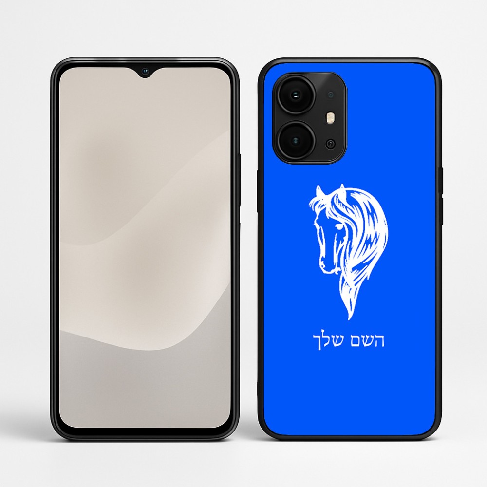 כיסוי בעיצוב אישי עם השם שלך לדגם - Realme P4 Power 5G בעיצוב ראש סוס
