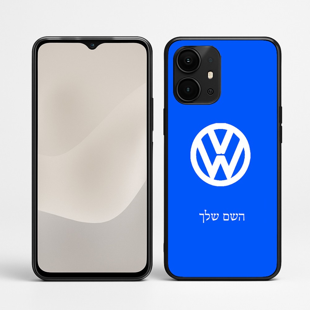 כיסוי בעיצוב אישי עם השם שלך לדגם - Realme P4 Power 5G בעיצוב פולקסווגן