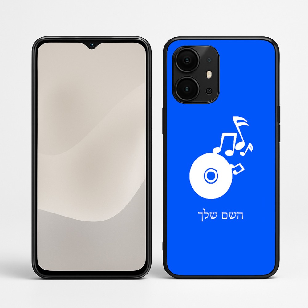 כיסוי בעיצוב אישי עם השם שלך לדגם - Realme P4 Power 5G בעיצוב תקליטור - אזור מוזיקה