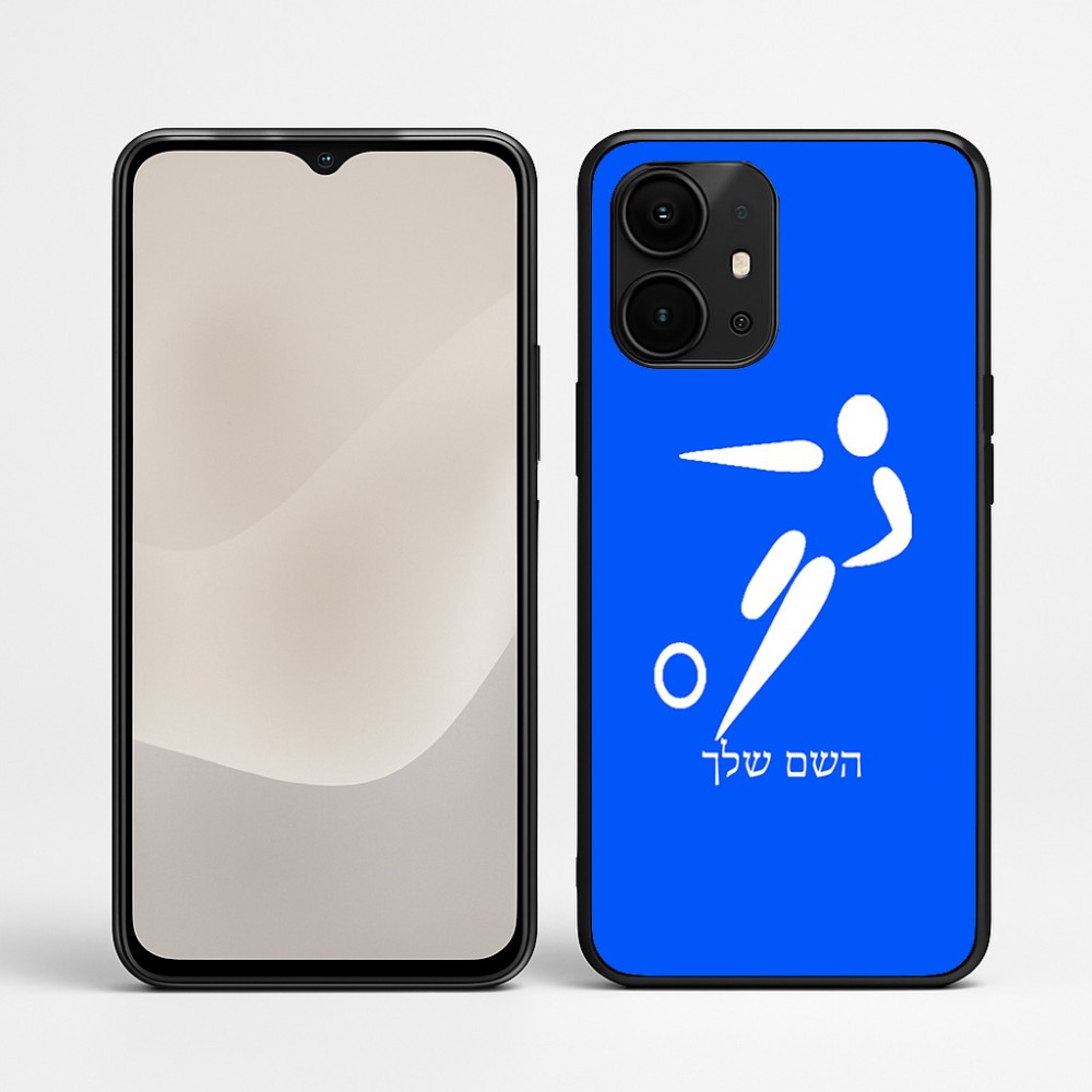 כיסוי בעיצוב אישי עם השם שלך לדגם - Realme P4 Power 5G בעיצוב כדורגל אולימפי