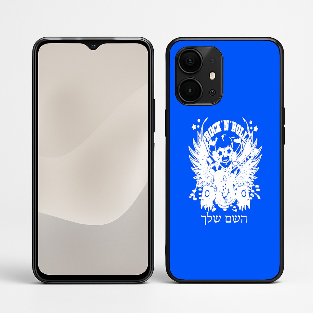 כיסוי בעיצוב אישי עם השם שלך לדגם - Realme P4 Power 5G בעיצוב רוקנרול