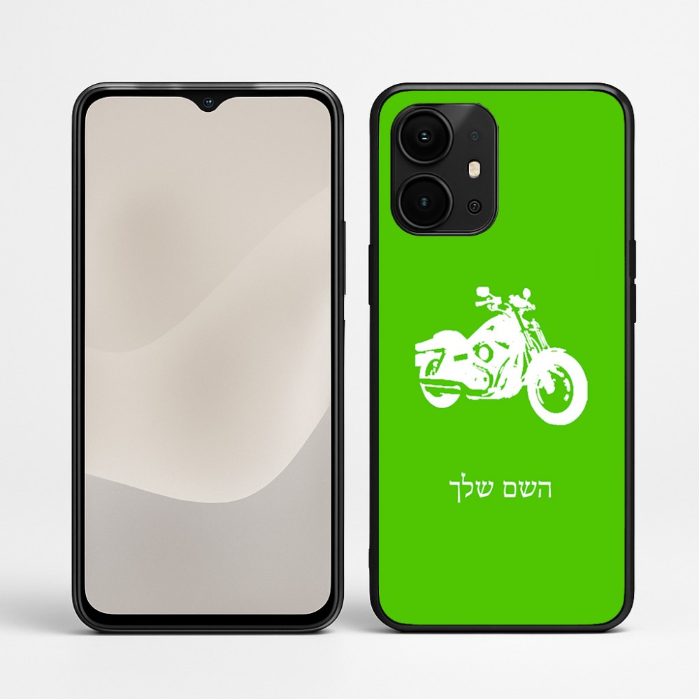 כיסוי בעיצוב אישי עם השם שלך לדגם - Realme P4 Power 5G בעיצוב הארלי-דיווידסון