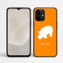 כיסוי בעיצוב אישי עם השם שלך לדגם - Realme P4 Power 5G בעיצוב קרנף