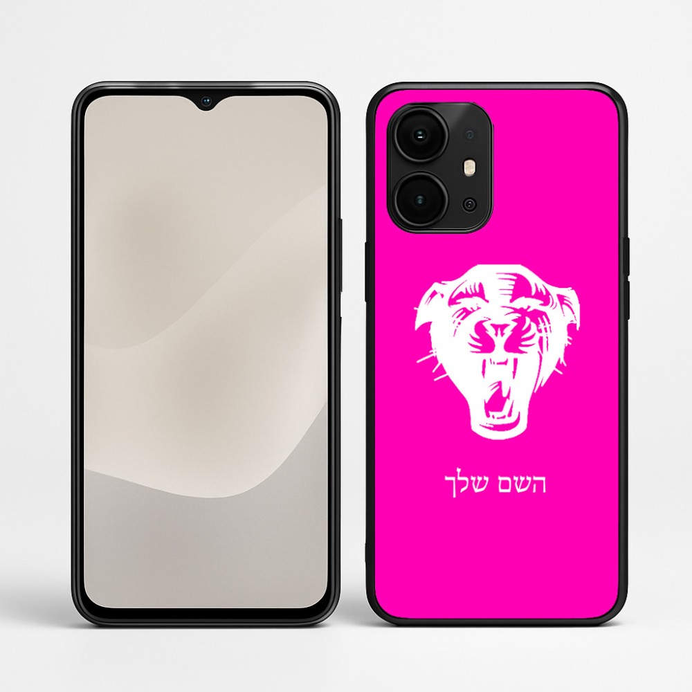 כיסוי בעיצוב אישי עם השם שלך לדגם - Realme P4 Power 5G בעיצוב פני פנטרה