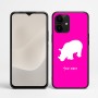 כיסוי בעיצוב אישי עם השם שלך לדגם - Realme P4 Power 5G בעיצוב קרנף