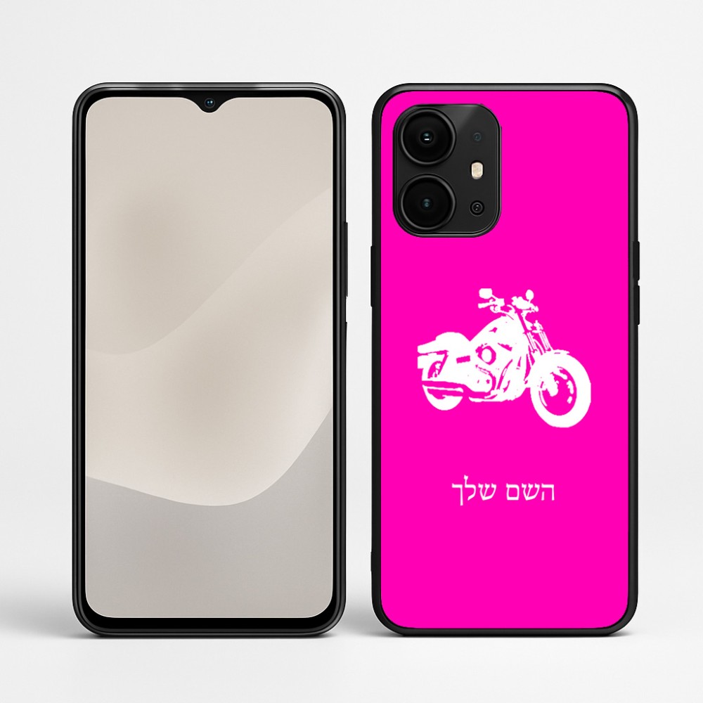 כיסוי בעיצוב אישי עם השם שלך לדגם - Realme P4 Power 5G בעיצוב הארלי-דיווידסון