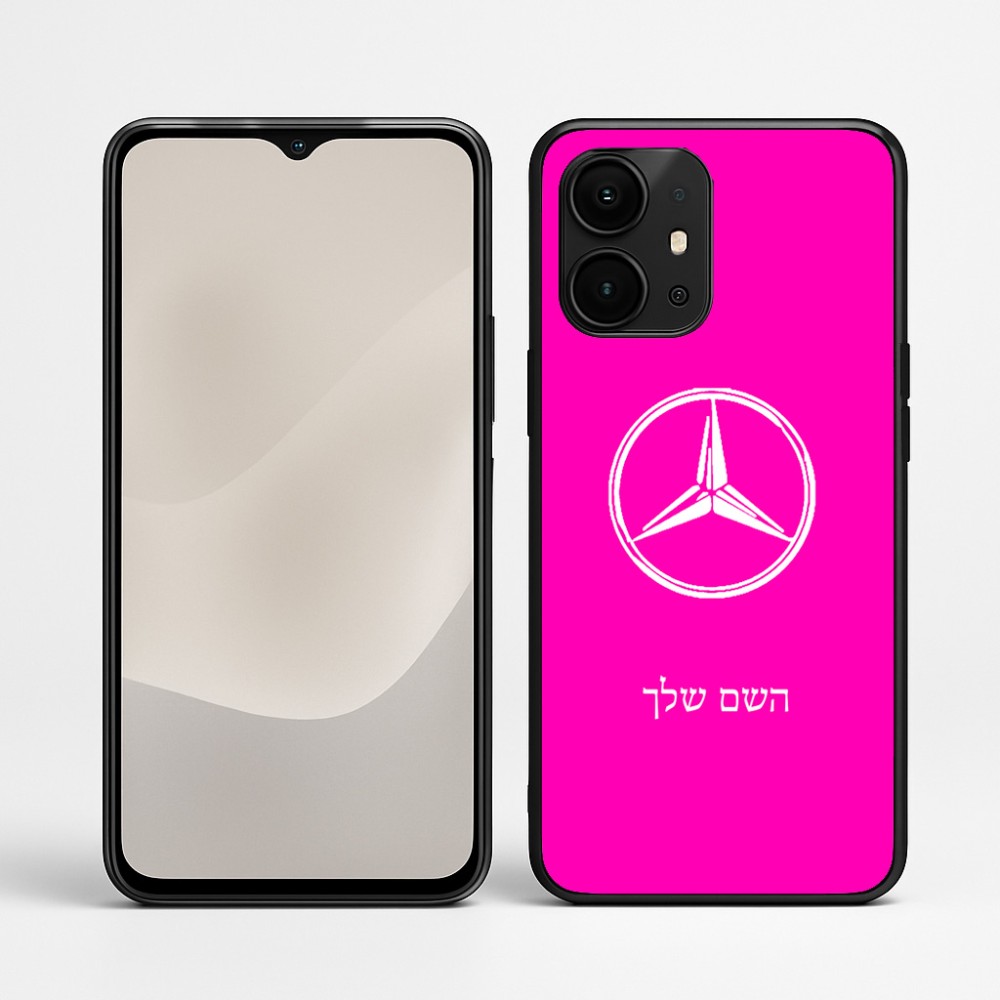 כיסוי בעיצוב אישי עם השם שלך לדגם - Realme P4 Power 5G בעיצוב מרצדס-בנץ