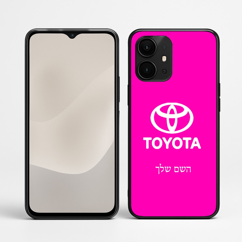 כיסוי בעיצוב אישי עם השם שלך לדגם - Realme P4 Power 5G בעיצוב טויוטה