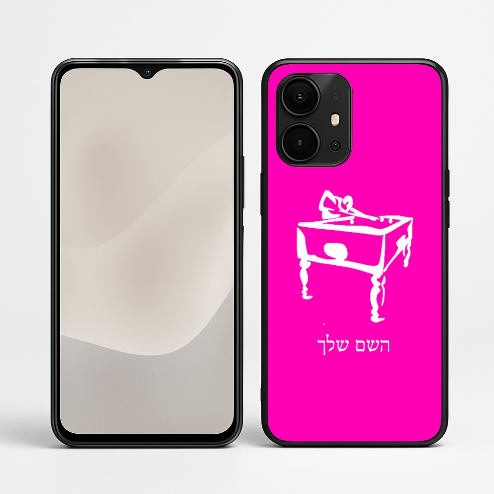 כיסוי בעיצוב אישי עם השם שלך לדגם - Realme P4 Power 5G בעיצוב שחקן ביליארד