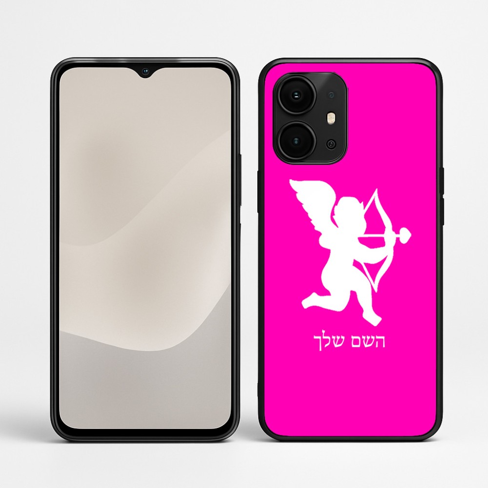 כיסוי בעיצוב אישי עם השם שלך לדגם - Realme P4 Power 5G בעיצוב קופידון