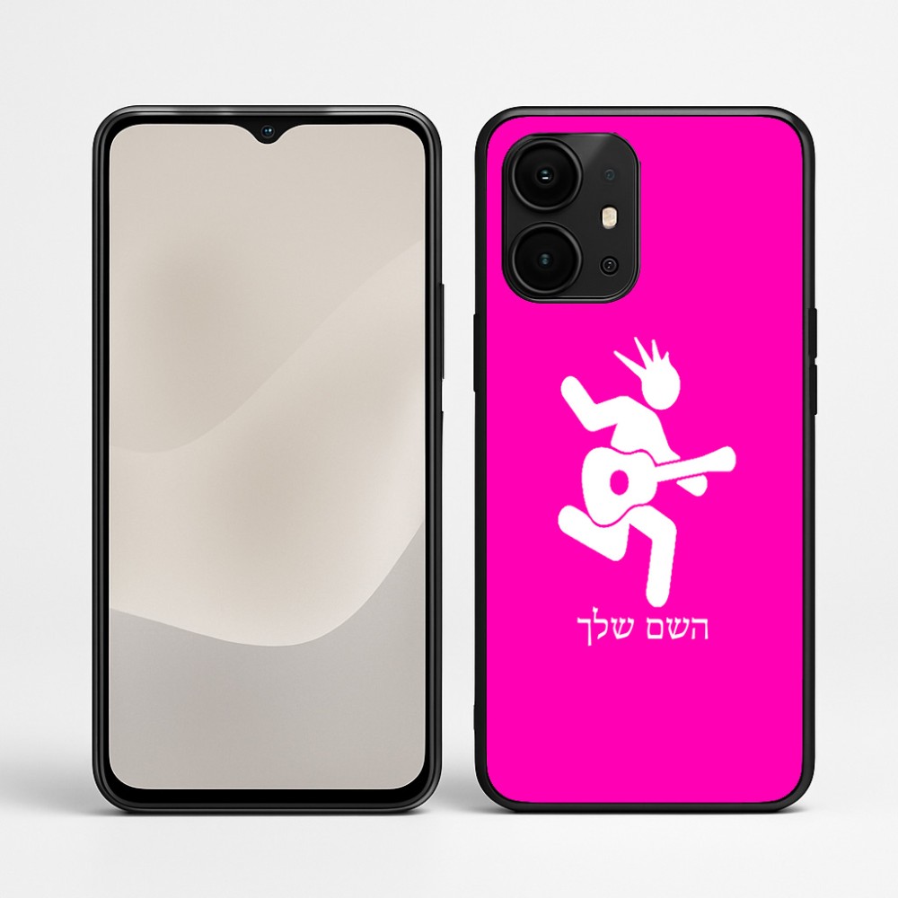 כיסוי בעיצוב אישי עם השם שלך לדגם - Realme P4 Power 5G בעיצוב נגן גיטרה