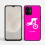 כיסוי בעיצוב אישי עם השם שלך לדגם - Realme P4 Power 5G בעיצוב רוכב אופניים