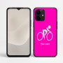 כיסוי בעיצוב אישי עם השם שלך לדגם - Realme P4 Power 5G בעיצוב אופניים אולימפיים