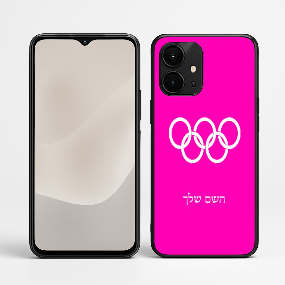 כיסוי בעיצוב אישי עם השם שלך לדגם - Realme P4 Power 5G בעיצוב אולימפי