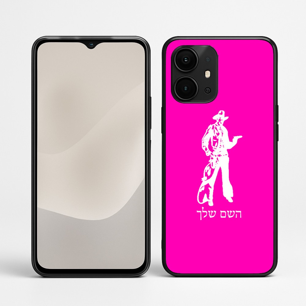 כיסוי בעיצוב אישי עם השם שלך לדגם - Realme P4 Power 5G בעיצוב קאובוי המערב הפרוע