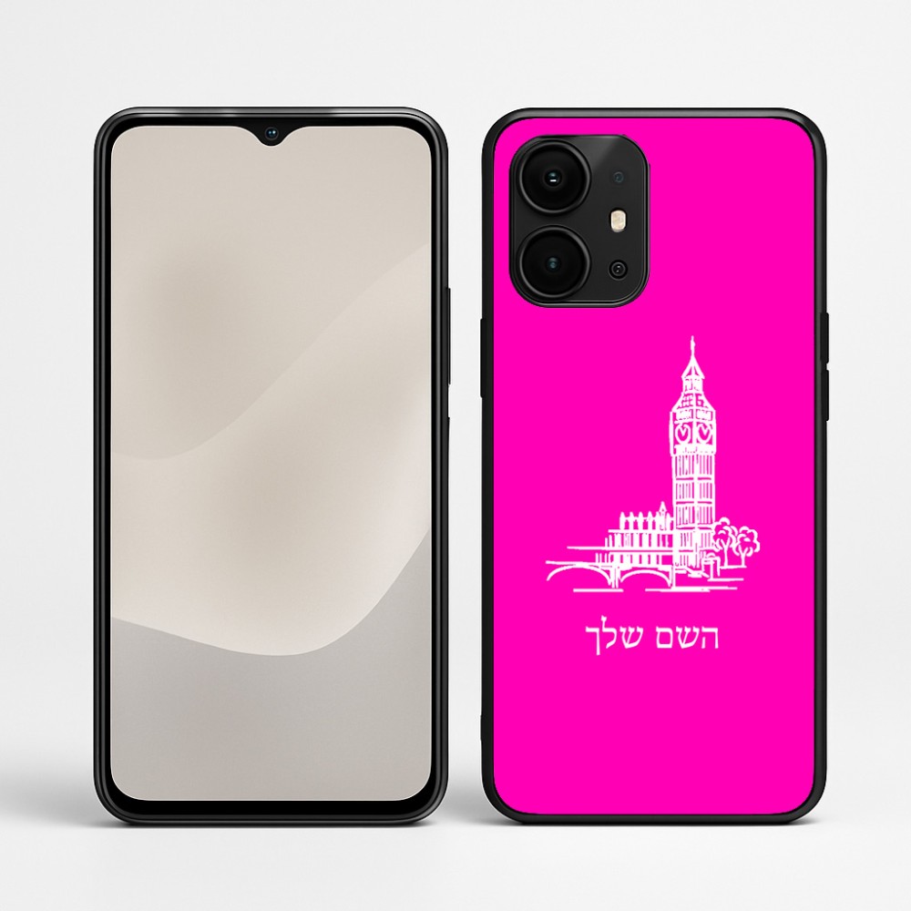 כיסוי בעיצוב אישי עם השם שלך לדגם - Realme P4 Power 5G בעיצוב ביג בן