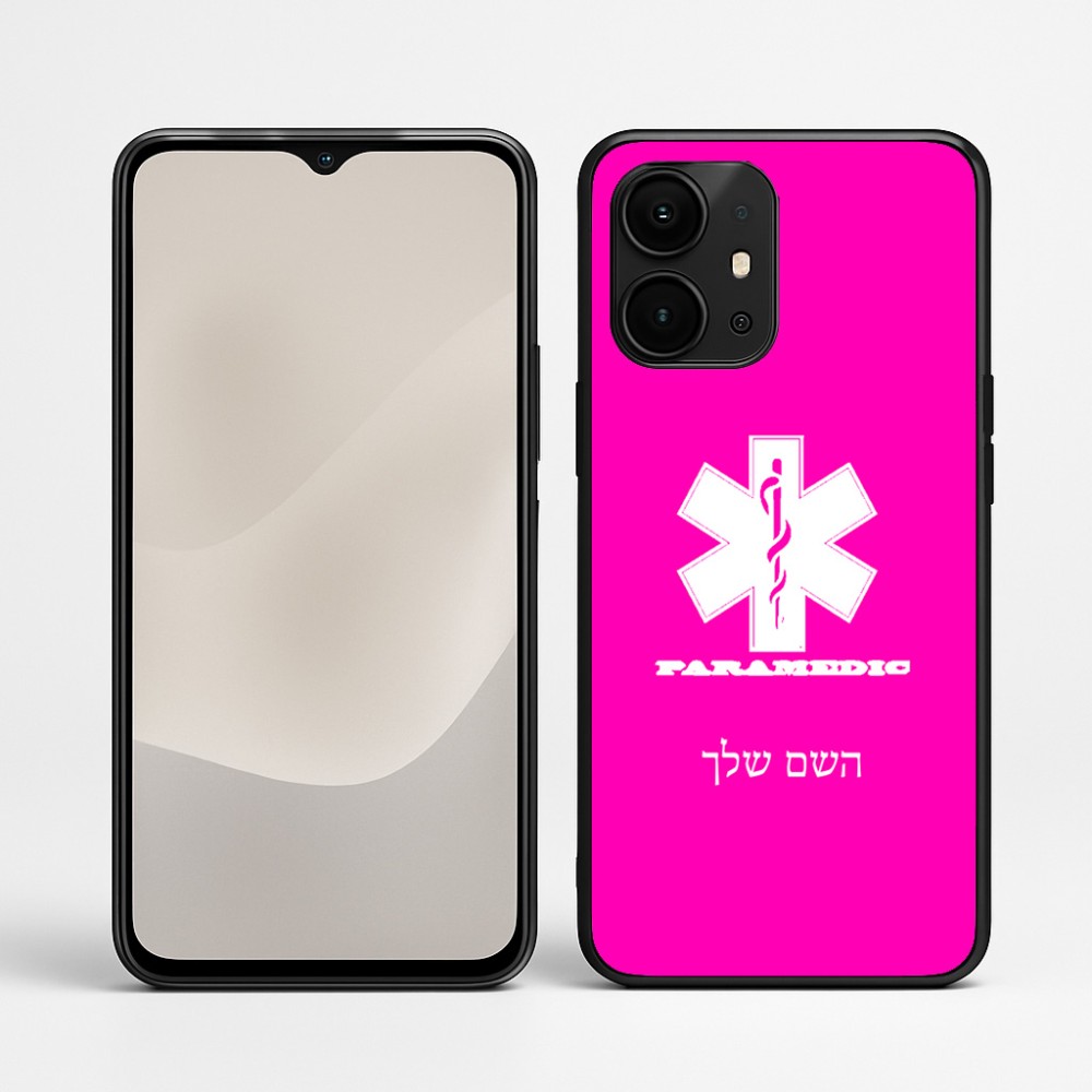 כיסוי בעיצוב אישי עם השם שלך לדגם - Realme P4 Power 5G בעיצוב חובש