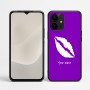 כיסוי בעיצוב אישי עם השם שלך לדגם - Realme P4 Power 5G בעיצוב שפתיים - נשיקה