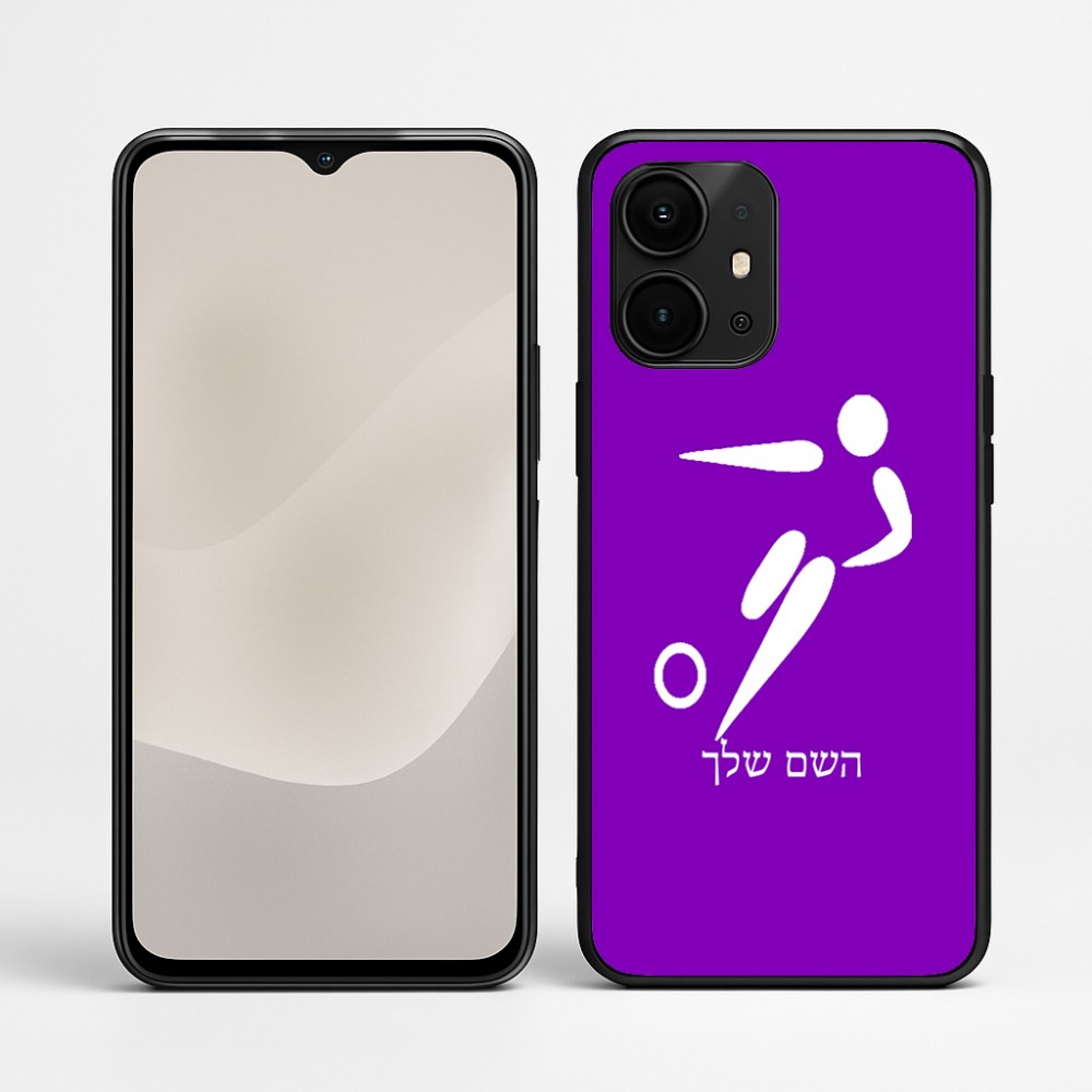כיסוי בעיצוב אישי עם השם שלך לדגם - Realme P4 Power 5G בעיצוב כדורגל אולימפי