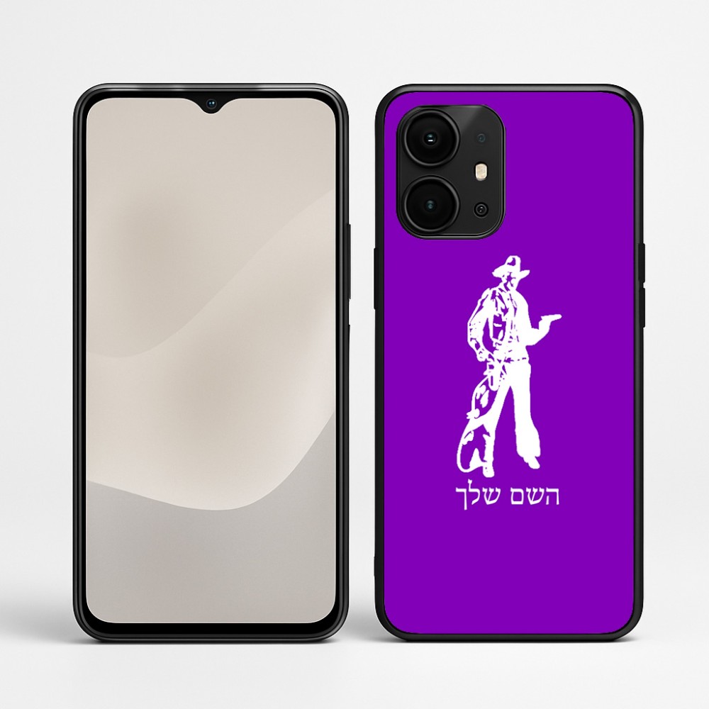 כיסוי בעיצוב אישי עם השם שלך לדגם - Realme P4 Power 5G בעיצוב קאובוי המערב הפרוע