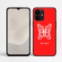 כיסוי בעיצוב אישי עם השם שלך לדגם - Realme P4 Power 5G בעיצוב פרפר
