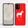 כיסוי בעיצוב אישי עם השם שלך לדגם - Realme P4 Power 5G בעיצוב סוס