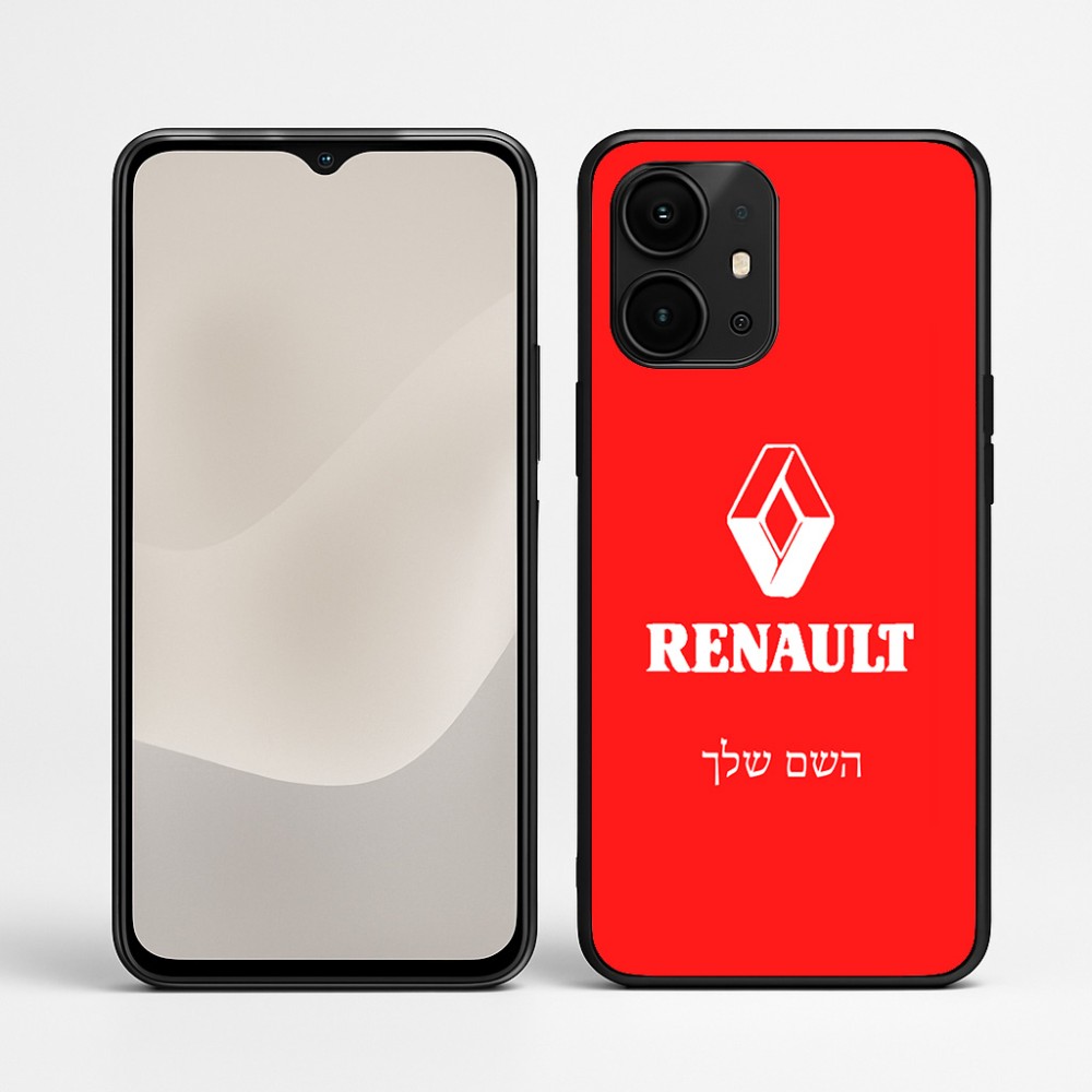 כיסוי בעיצוב אישי עם השם שלך לדגם - Realme P4 Power 5G בעיצוב רנו