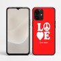 כיסוי בעיצוב אישי עם השם שלך לדגם - Realme P4 Power 5G בעיצוב אהבה