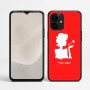 כיסוי בעיצוב אישי עם השם שלך לדגם - Realme P4 Power 5G בעיצוב אהבת נשים