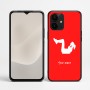 כיסוי בעיצוב אישי עם השם שלך לדגם - Realme P4 Power 5G בעיצוב אישה מתאמנת