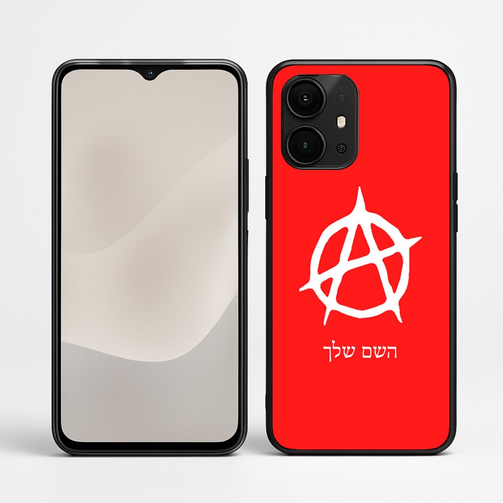 כיסוי בעיצוב אישי עם השם שלך לדגם - Realme P4 Power 5G בעיצוב אנרכיה
