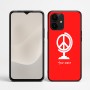 כיסוי בעיצוב אישי עם השם שלך לדגם - Realme P4 Power 5G בעיצוב גלובוסי שלום