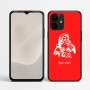 כיסוי בעיצוב אישי עם השם שלך לדגם - Realme P4 Power 5G בעיצוב סנטה קלאוס