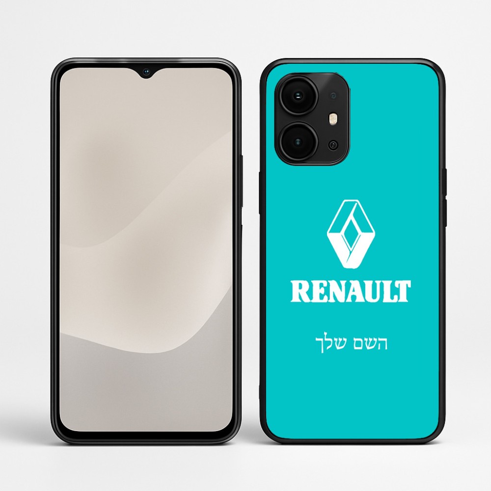 כיסוי בעיצוב אישי עם השם שלך לדגם - Realme P4 Power 5G בעיצוב רנו