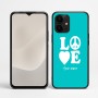 כיסוי בעיצוב אישי עם השם שלך לדגם - Realme P4 Power 5G בעיצוב אהבה