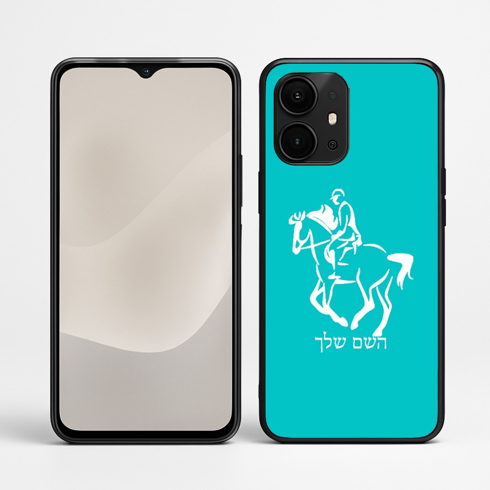כיסוי בעיצוב אישי עם השם שלך לדגם - Realme P4 Power 5G בעיצוב רוכב סוסים 2