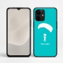 כיסוי בעיצוב אישי עם השם שלך לדגם - Realme P4 Power 5G בעיצוב צניחה חופשית