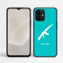 כיסוי בעיצוב אישי עם השם שלך לדגם - Realme P4 Power 5G בעיצוב אק 47