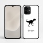 כיסוי בעיצוב אישי עם השם שלך לדגם - Realme P4 Power 5G בעיצוב דינוזאור