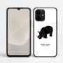 כיסוי בעיצוב אישי עם השם שלך לדגם - Realme P4 Power 5G בעיצוב קרנף