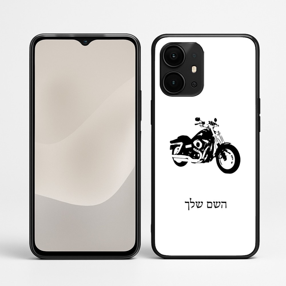 כיסוי בעיצוב אישי עם השם שלך לדגם - Realme P4 Power 5G בעיצוב הארלי-דיווידסון