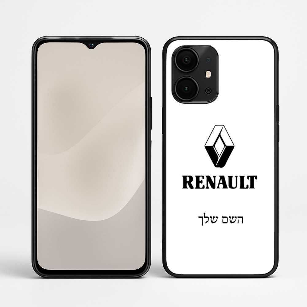כיסוי בעיצוב אישי עם השם שלך לדגם - Realme P4 Power 5G בעיצוב רנו